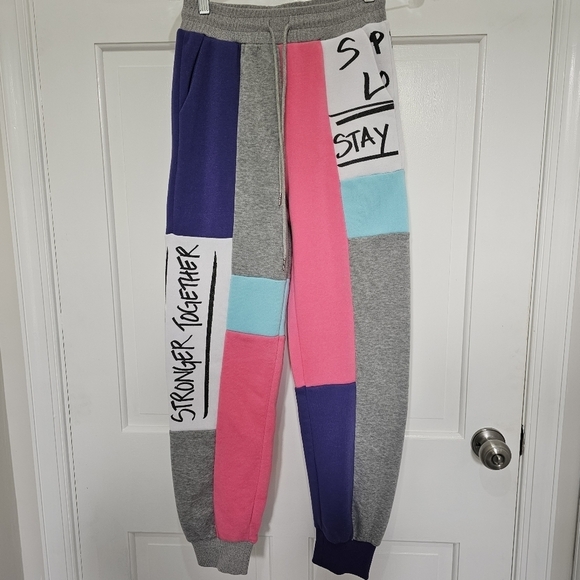 Fashion Nova Written With Love Colorblock Sweatsuit With Pockets Size S - Picture 5 of 17